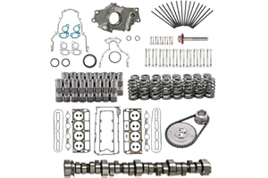 ZIDUASNEB Sloppy Mechanics Stage 2 Cam Lifters Kit Head Gasket Oil Pump Timing Chain Kit Fit For Trucks/SUVs,LS1 LS2 LS3 LS6 LS7 4.8L 5.3L 5.7L 6.0L 6.2L LS +7.400 1997-2013 E1840P 12499225