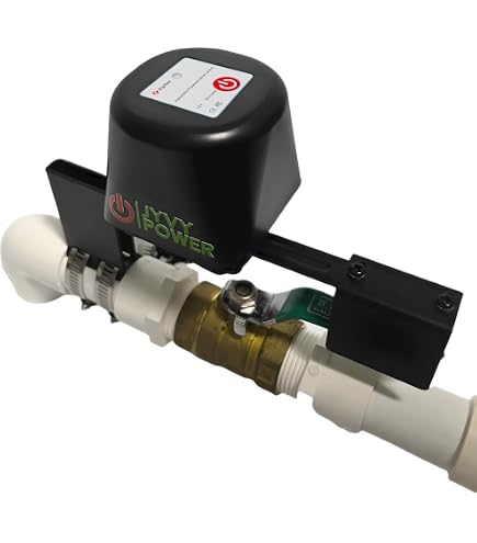 EWelink APP WiFi Smart Valve DN15 /DN20 /DN25 Smart Water / Gas Shutoff Automated Ball Valve Wireless Control Alexa Compatible