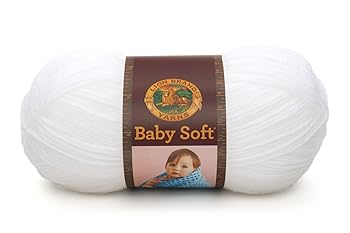 Lion Brand Yarn Babysoft Pompadour Yarn