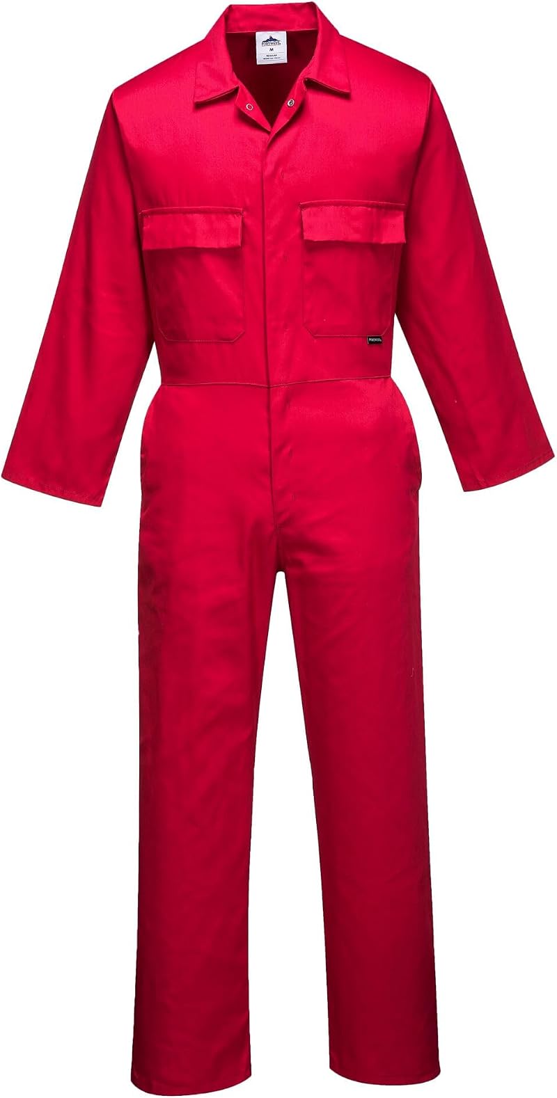 Portwest S999 Classic PolyCotton Work Coverall Red M Regular