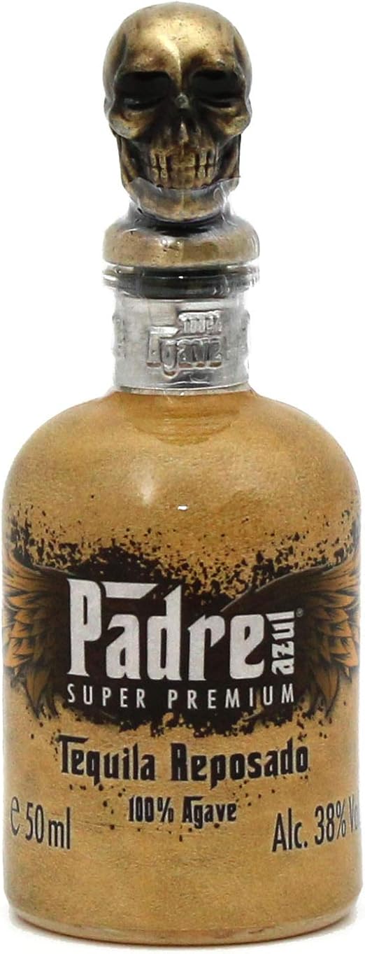 Amazon Co Jp パドレ アズール スーパープレミアム テキーラ レポサド ミニ ５０ml 正規 食品 飲料 お酒