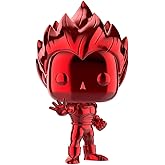 Funko POP! Animation: Dragon Ball Z - Super Saiyan Vegeta (Red Chrome) #154 - 2019 SDCC Shared Exclusive