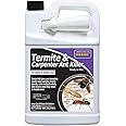 Bonide Termite & Carpenter Ant Killer, 128 oz Ready-to-Use Insect Killer Spray, Long Lasting Treatment for Lawn & Home