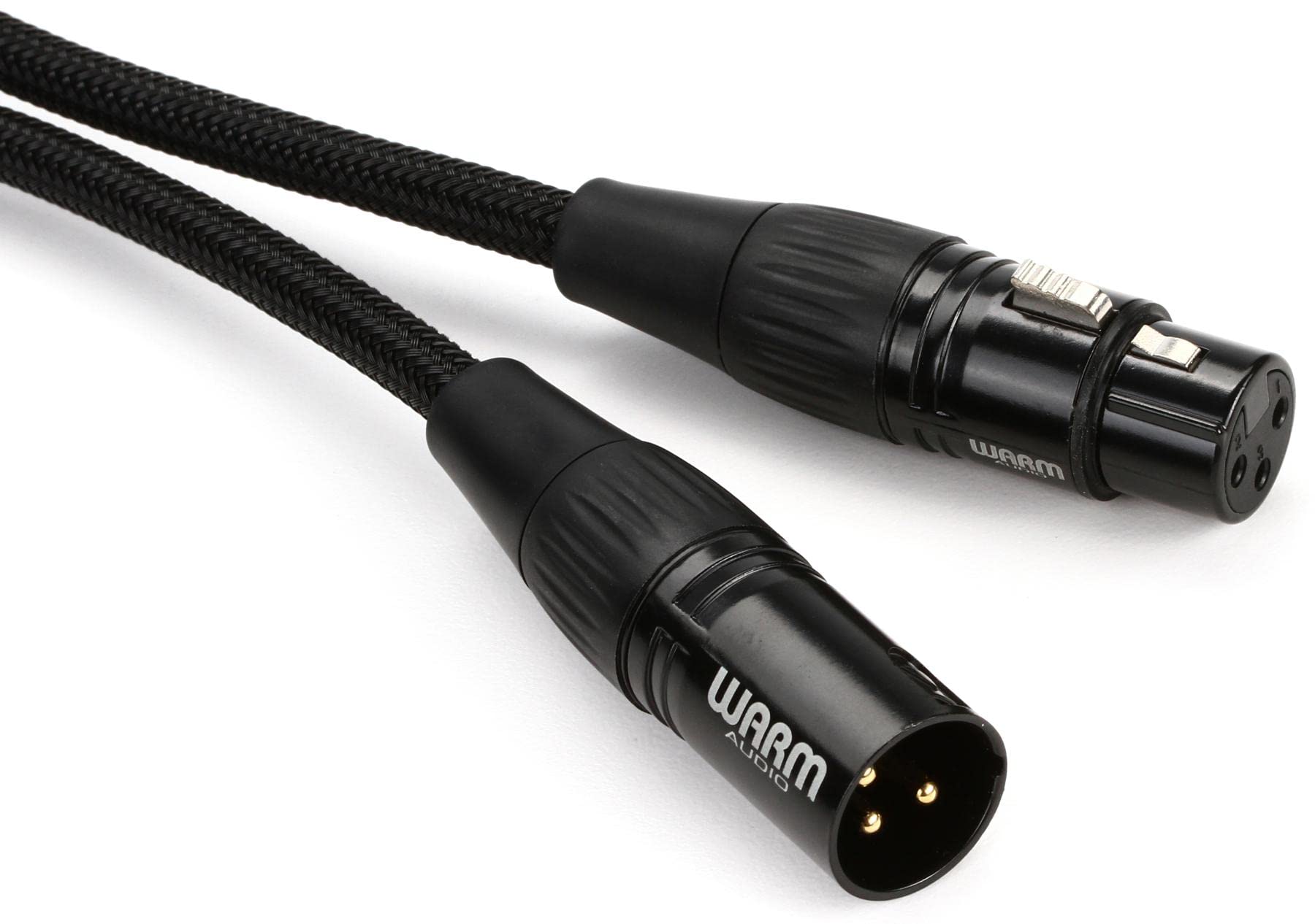 Warm Audio XLR-20 Premium Audio Cable (gold-plated connectors, four-conductor Starquad construction, and double-reussian shielding for maximum audio quality and superior noise rejection).