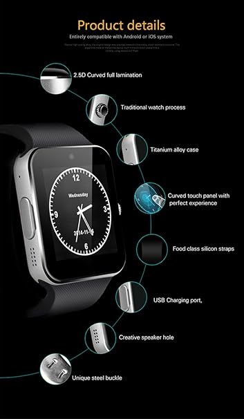gt08 smart watch features