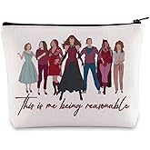 BWWKTOP Wanda Witch Cosmetic Makeup Bag Witch Movie Fans Gifts This Is Me Being Reasonable Zipper Pouch Bag For Movie Fans (Being Reasonable)