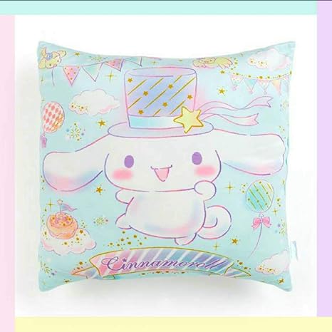 Amazon 38cm シナモン ふわふわ もちもち マシュマロ クッション サンリオ シナモロール 枕 座布団 ぬいぐるみ かわいい 人形 インテリア おもちゃ おもちゃ