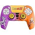 FRTEC - Combo Pack Dragon Ball Z Hard Case + Grips + Sticker for PS5 DualSense, Goku and Freezer