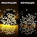 easyDecor [18650 Rechargeable Battery Included] Battery Operated String Lights 200 LED 72ft with Automatic Timer 8 Mode Christmas String Lights for Garden Outdoor Holiday Decoration (WarmWhite)