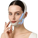 Labhairs Graphene V-Line Lifting Chin Strap – Reusable Face Mask for Double Chin, Jawline Shaper & Chin Up Patch – V-Shaped Belt for Sleeping & Sagging Face – Face Slimming Support, Green
