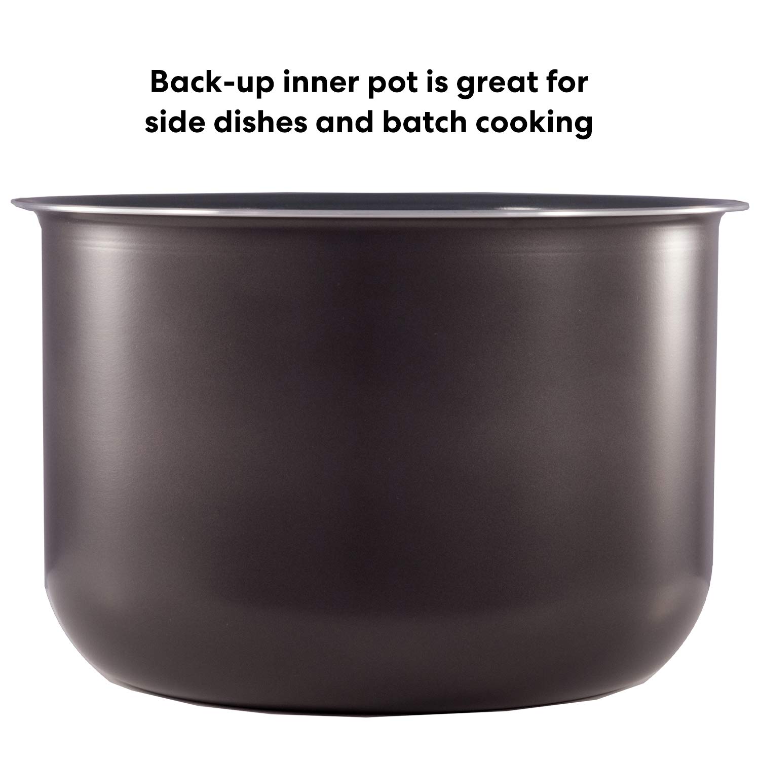 Instant Pot Ceramic Interior Cooking Pot 8 Quart, grays