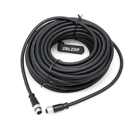 ZBLZGP M12 A-Code 8 Pin Male Female Cable
