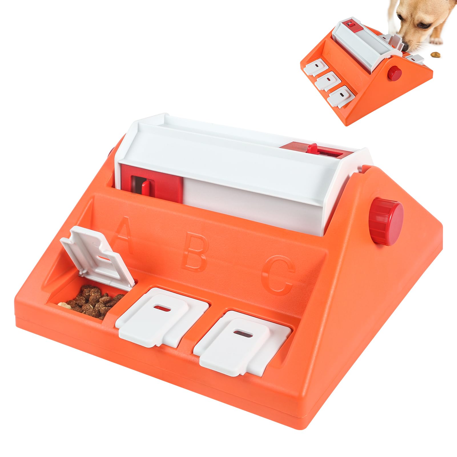 CyperGlory Smart Dog Puzzle Cylinder Toy Interactive Enrichment Dog cyperglory-smart-dog-puzzle-cylinder-toy-interactive-enrichment-dog