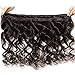 Beauty Forever Hair Brazilian Virgin Hair Loose Wave Weft 3bundles 100% Unprocessed Human Virgin Remy Hair Extensions Natural Color 95-100g/pc (16 18 20)