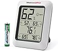 ThermoPro TP50 Digital Hygrometer Indoor Thermometer Humidity Monitor with Temperature Humidity Gauge