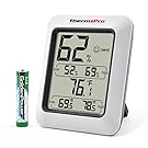 ThermoPro TP50 Digital Hygrometer Indoor Thermometer Humidity Monitor with Temperature Humidity Gauge