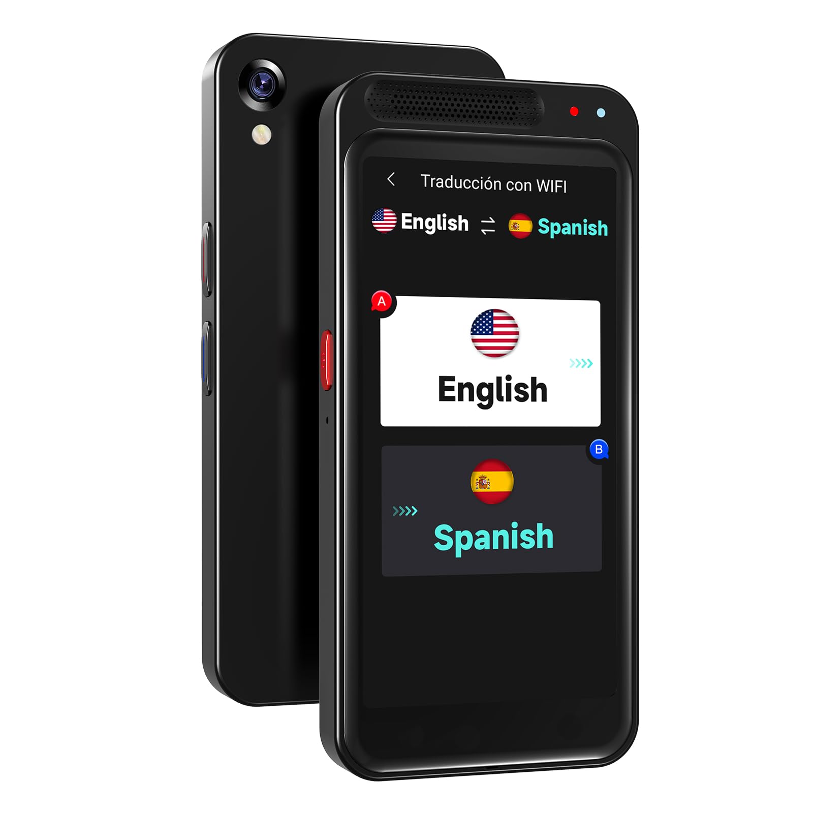 Photo 1 of Language Translator Device No WiFi Needed, Tradutor de Idiomas, Upgrade AI Translator Support ChatGPT, Real Time Voice Translation with 150+ Languages, Offline/Photo Translation for Business, Learning