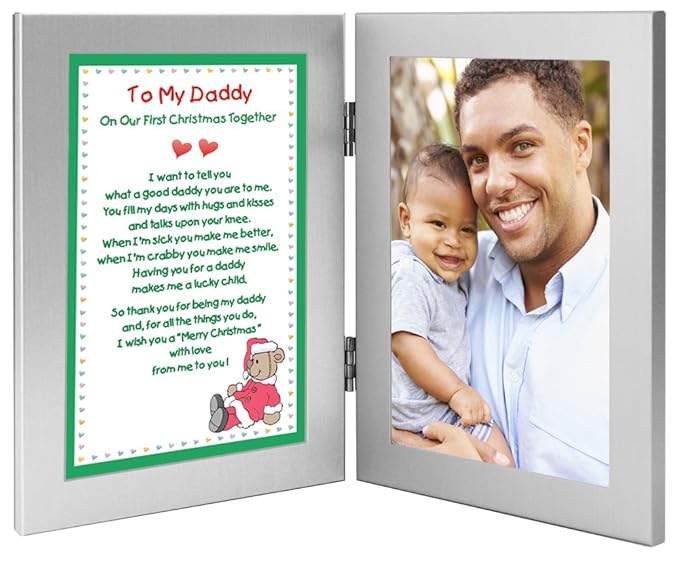 to my daddy on our first christmas