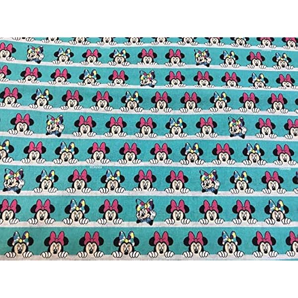tela de disney minnie con lazos 100% algodón popelina: Amazon.es: Hogar