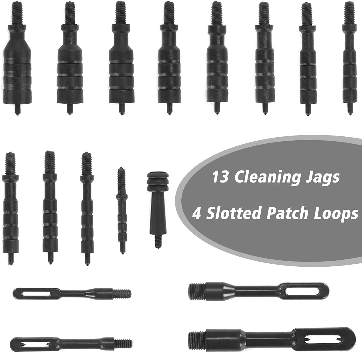iunio -Gun Cleaning Kit-，Universal，All Caliber，with Mat and Carrying Case，for All Guns, Rifle, Shotgun, Handgun, Pistol, Hunting, Shooting : Sports & Outdoors