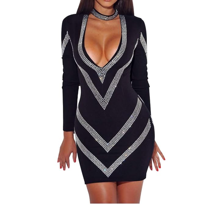 vestito lungo nero estivo