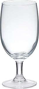 AmazonBasics Chelsea Iced Beverage Glassware Set, 16-Ounce, Set of 6