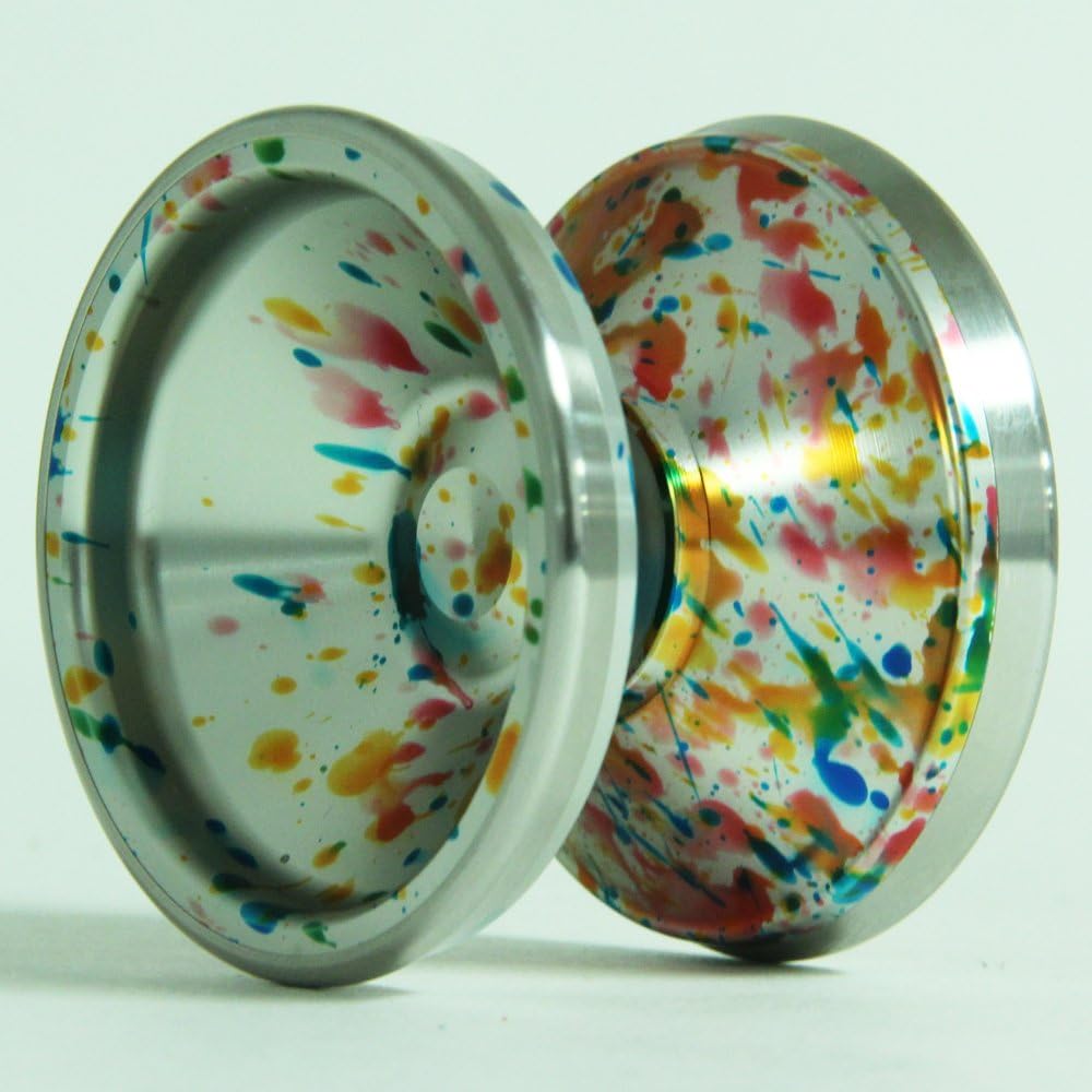 Spin Dynamics Sensei Bi-Metal Yo-Yo (Silver Acid Wash)
