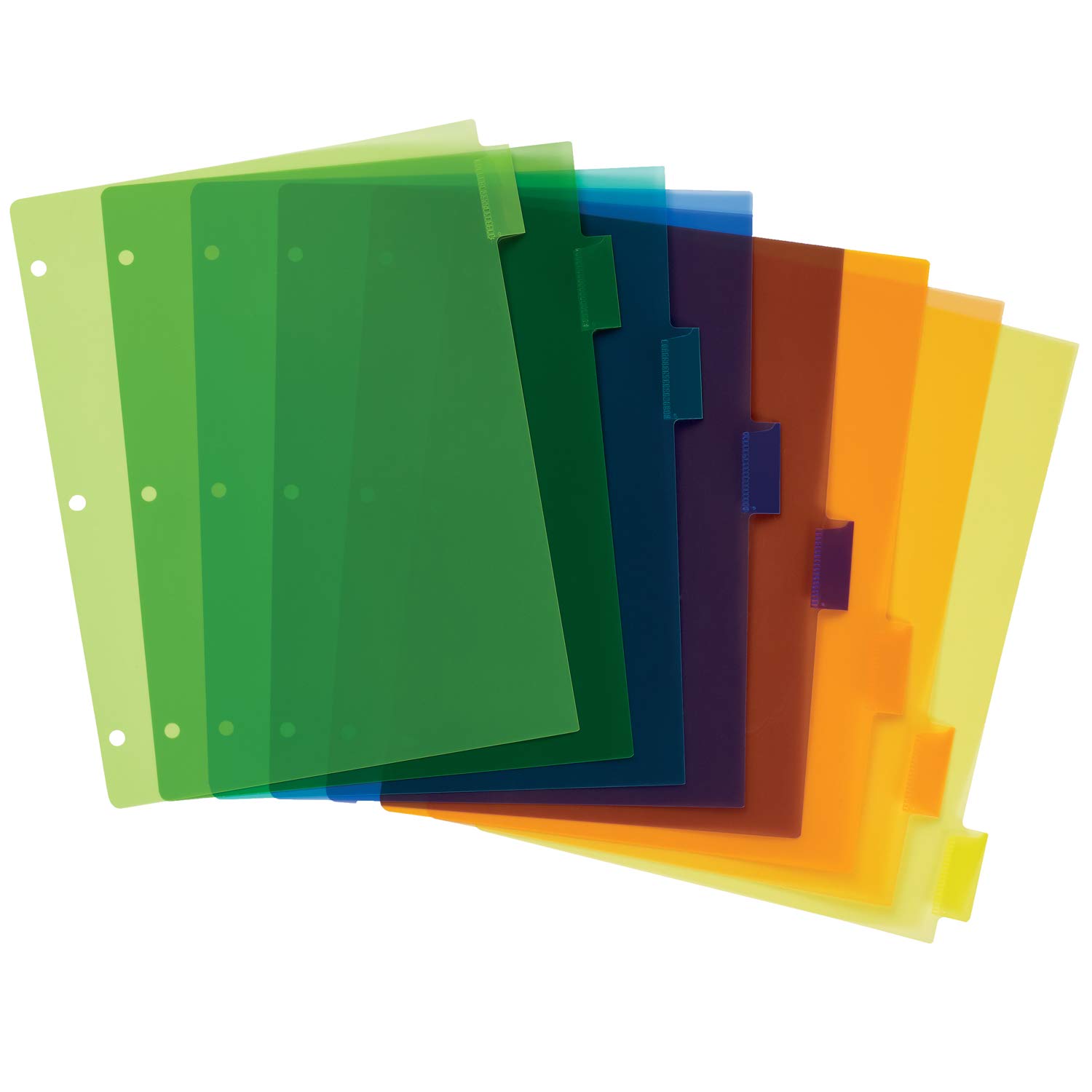 Mua Avery 8Tab Plastic Binder Dividers, Insertable Multicolor Big Tabs