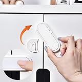 OWill 8 Pack Cupboard Locks Child Safety Kitchen Fridge Cabinet Door view 5