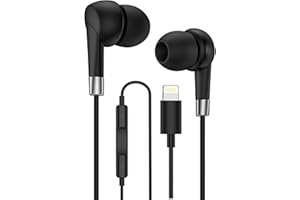 Lightning Headphones for iPhone 14 Pro Max/14Pro/14Plus/14/13Pro/13 Mini/12/11/SE3/XS/XR/X/8Plus/7 Mfi Certified Apple Wired 