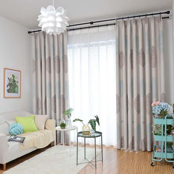 Decoración hogareña Cortina Divisoria Semi-sombreado Simple Moderna