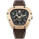 Tonino Lamborghini Automatic Spyderleggero Skeleton Watch Rose Gold Titanium TLF-T06-5