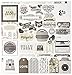 Echo Park Paper Company CLBW65016 Captured Life Black and White Collection Kit for Scrapbooking