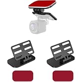 Rear Camera Holder, Rear Dash Cam Backup Camera Mount for Windshield- 2PCS | Rear Dash Cam Mount for Car Window, Universal Rear camera Mount 180&deg; Adjustable with Adhesive for SUV, Truck, RV