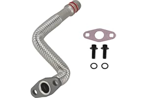 maXpeedingrods Turbo Oil Return Drain Line 5135786AB for Dodge Cummins 5.9L Diesel 2004 2005 2006 2007, Turbocharger Oil Return Hose Line, 3970875