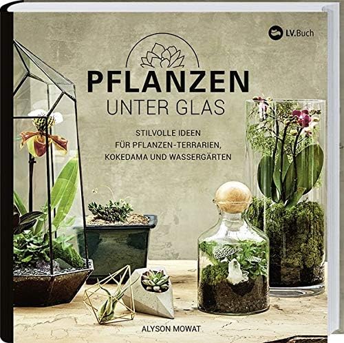 Pflanzen unter Glas: Stilvolle Ideen für Pflanzen-Terrarien, Kokedama und Wassergärten