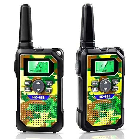 Kids Toys Walkie Talkies For Kids Toys For 5 Year Old Boys Girls Age 3 4 5 678 9 12 Year Old Gifts 22 Channel 3 Mile Long Range Boys Toys For 3