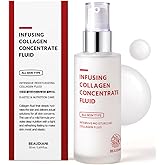 BEAUDIANI Infusing Collagen Concentrate Fluid, Lightweight Hydrating Face Moisturizer, Milky Lotion for All Skin Types, Non-Sticky Daily Skincare, Korean Skincare (1.69 fl oz)