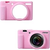 Camera Case for Sony ZV-1F/ ZV-1 II/ZV-1M2, Silicone Camera Protective Cover Anti-Scratch Slim Fit Soft Case Sleeve for Camer