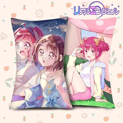 Amazon リアルエンジェル 抱き枕 プリキュア 野乃はな 両面印刷 アニメ 枕カバー 2wayトリコット カスタム可能 40cm X 60cm アニメ 萌えグッズ 通販