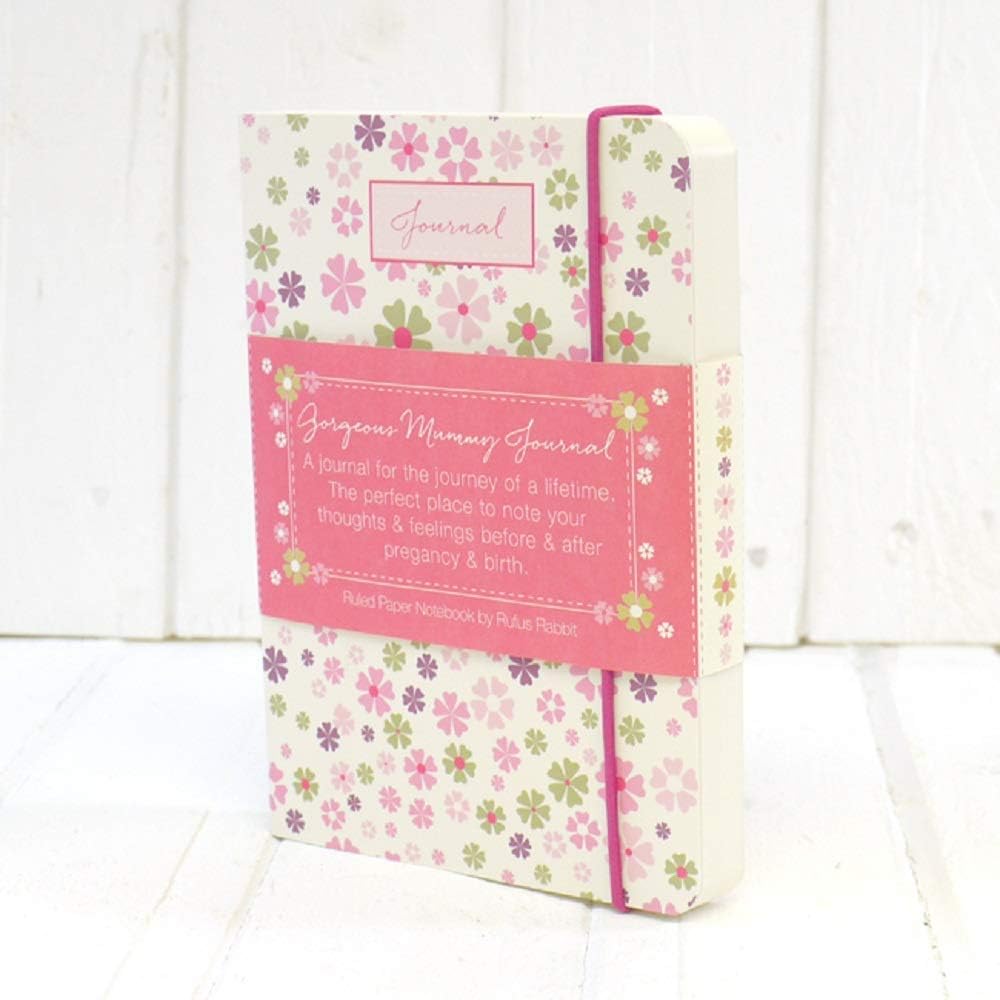 Rufus Rabbit Gorgeous New Mummy Pregnancy and Birth Journal For Those Special Moments - Ruled Paper Notebook - Image 3