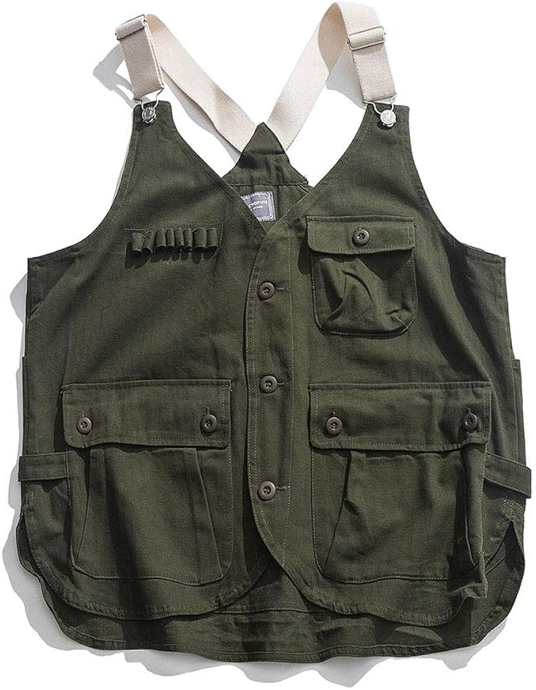 Amazon メンズベスト アウトドア パーマルチポケットベスト ハンティングベスト 釣りベスト カメラマン 写真 ワーク レジャー