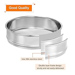 PATIKIL 110 Mesh Lab Sieve, 8" Diameter Test Sieve