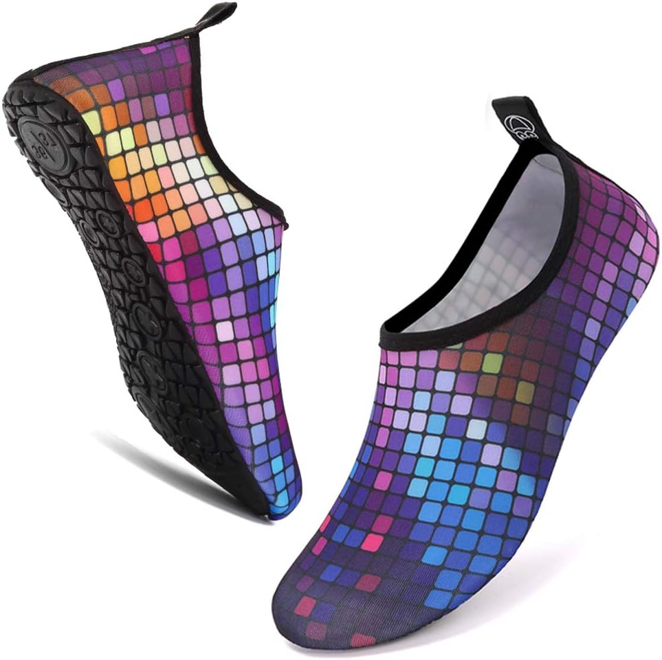 Deevike Water Shoes for Women Men Barefoot Quick-Dry Aqua Socks Beach Swim Yoga Exercise