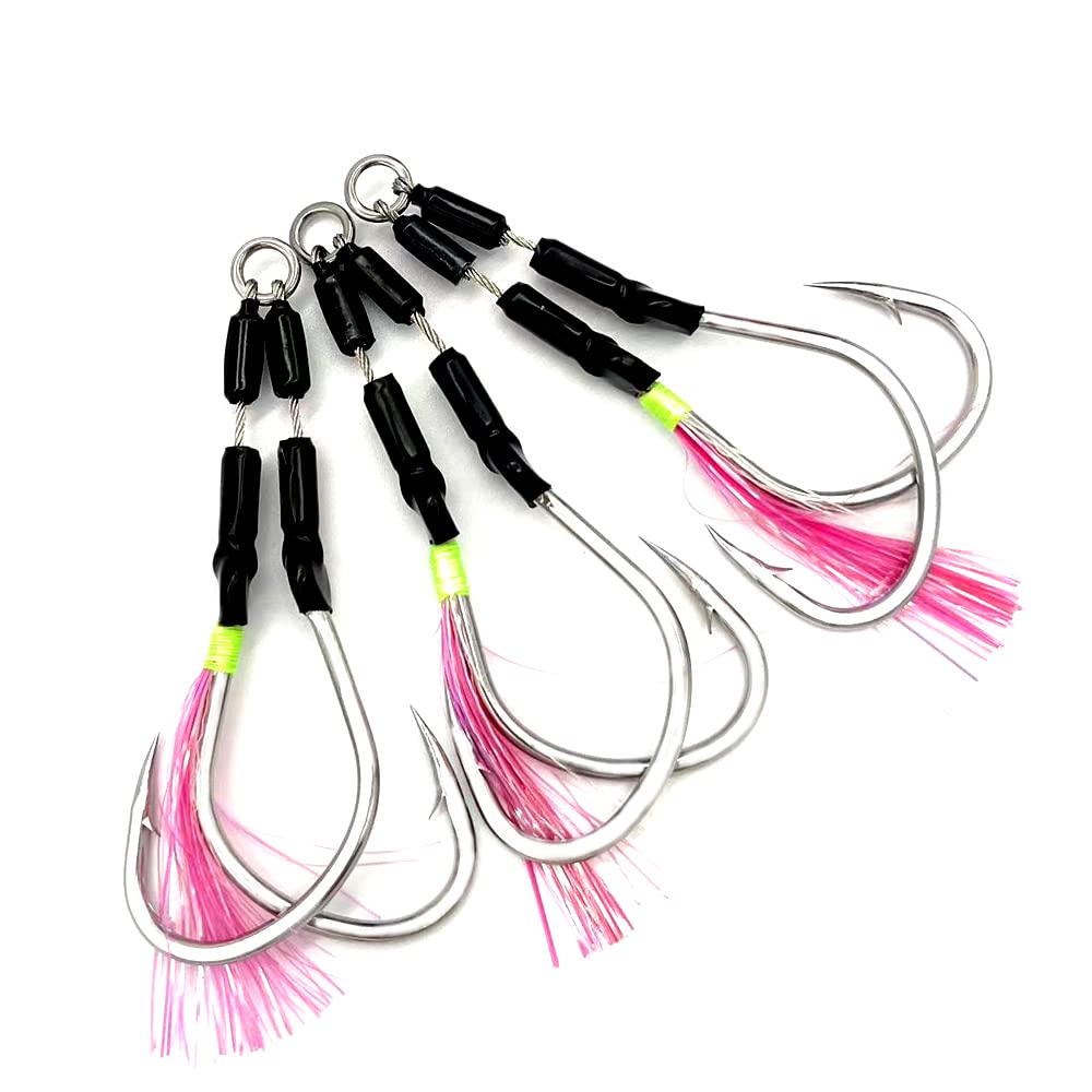 Capt Jay Fishing Assist Hooks Jigging Slow Fast