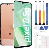 OLED Screen Replacement for Google Pixel 8 5G 6.2" LCD Screen Assembly | Fits GKWS6 G9BQD GA04851-US GZPF0 GPJ41, Touch Digitizer, Repair Tools Included