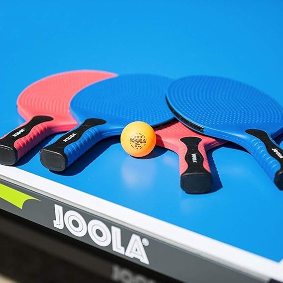 Amazon.com : JOOLA Linus Weatherproof Outdoor Table Tennis Racket Set with 2 Rackets : Sports & Outdoors