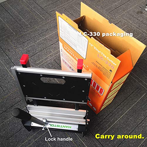 MantisTol 13" Heavy duty Vinyl floor cutter LC330,For WPC,LVT,VCT and