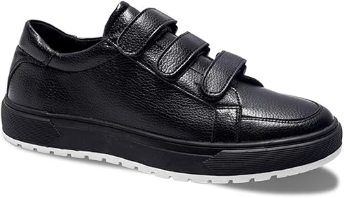 Amazon スニーカー メンズ シンプル カジュアルシューズ 白 デッキシューズ アウトドア ベルクロ 靴 シューズ メンズ スニーカー 消臭 通気 軽量 ブラック 黒 ローカット カジュアルズ 通学 日常着用 ファッション 紐靴 運動靴 ツネユウシューズ スニーカー