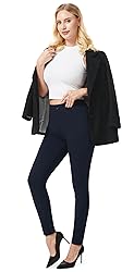 AFITNE Women's Yoga Dress Pants Skinny Pull On Work
